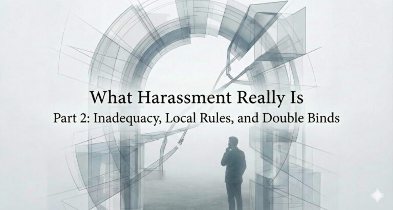What Harassment Really Is