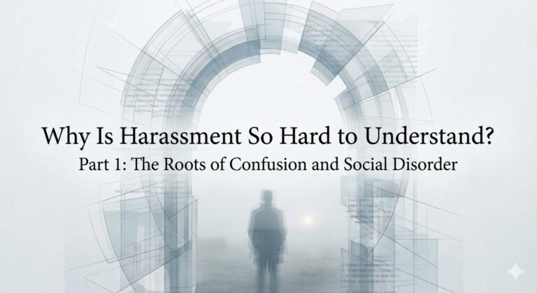 Why Is Harassment So Hard to Understand?